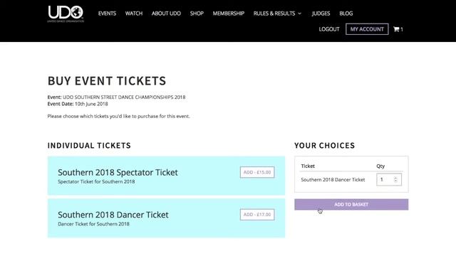 UDO Website How To - Ticket Purchase and Order History смотреть онлайн