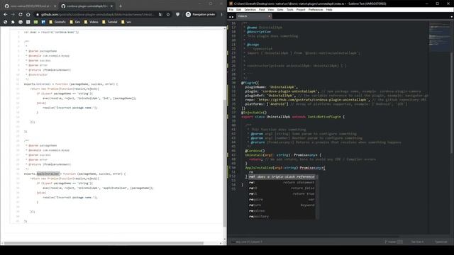 Ionic Create Native Wrapper