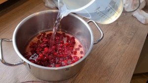 КЛЮКВЕННЫЙ МОРС. Самый правильный рецепт приготовления. Cranberry Saft.