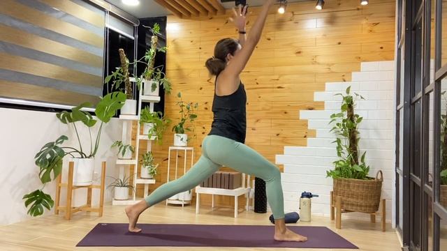 Easy Flow Yoga 35 mins | Stretching and Mobility for Strength Training Workout смотреть онлайн