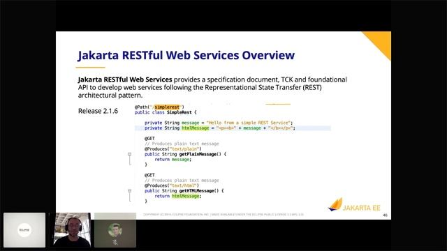 Jakarta EE 8 - An Overview of Features | JakartaOne Livestream смотреть онлайн