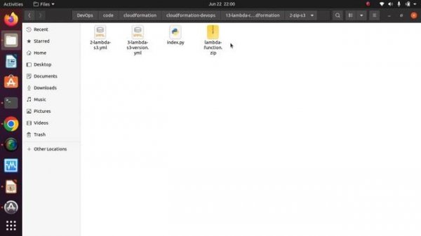 create Lambda Function using CloudFormation Template