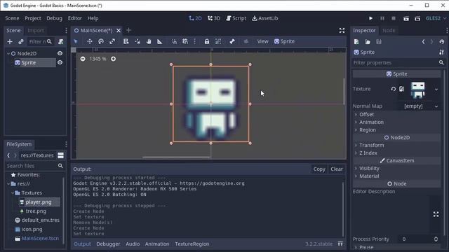 Godot Basics: Filesystem and Importing смотреть онлайн