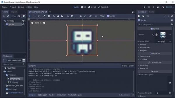 Godot Basics: Filesystem and Importing