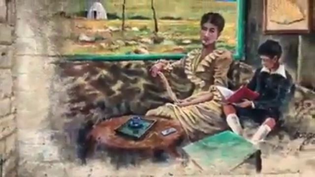 PASQUA 2020 - BARLETTA, IL MURALE DI BORGIAC ISPIRATO A DE NITTIS смотреть онлайн