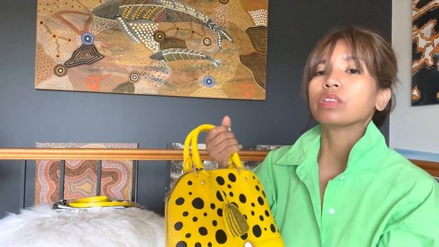 Vlog #2 LOUIS VUITTON X YAYOI KUSAMA Yellow ALMA BB INFINITY DOTS BAG REVIEW #yayoikusama #lvlover смотреть онлайн