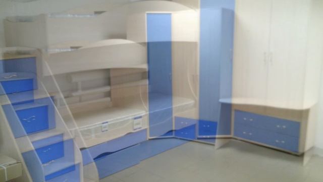 Детская "ДЕЛЬТА" расстановка мебели смотреть онлайн