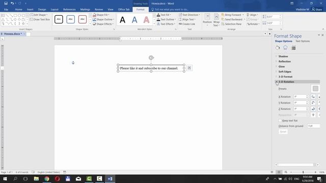 How to Make Mirror Text in Word смотреть онлайн