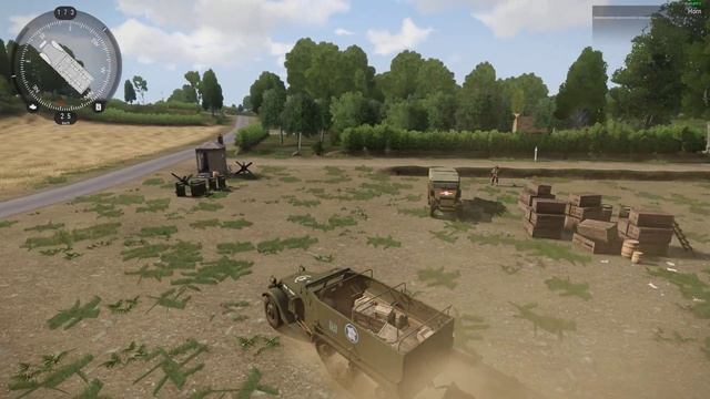 How To Tow Anti-Tank Field Guns & other Equipment In Spearhead 1944 Arma 3 WW2 DLC смотреть онлайн