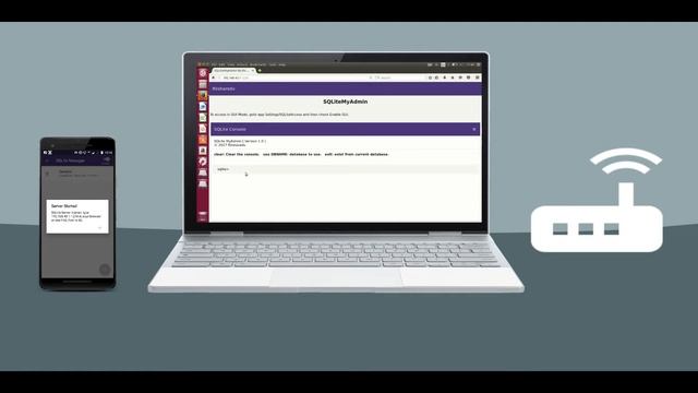 How to access SQLite Database in console mode in SQLite MyAdmin - Android смотреть онлайн