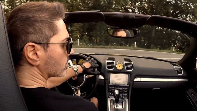 Porsche Boxster 981 S / Crazy Backfire Downhill