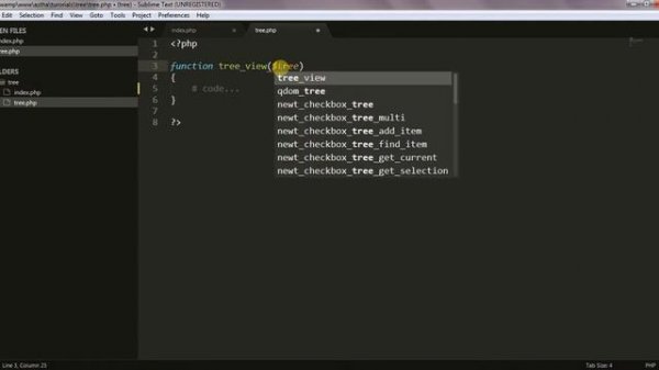 Tree view with PHP. Part-1 (Bangla Language)