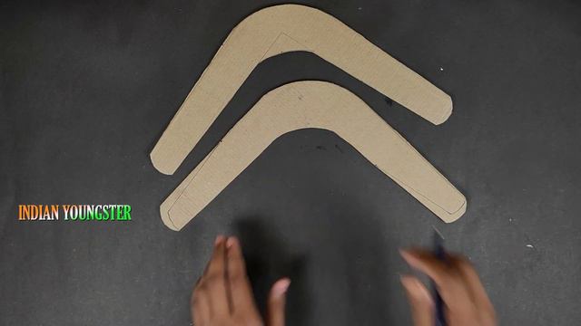 How To Make A BOOMERANG With Cardboard | How To Make V Shaped Returning CARDBOARD BOOMERANG | смотреть онлайн