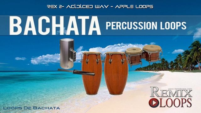 Bachata Percussion Loops For Music Production - Bachata Samples