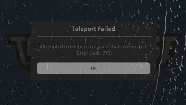 Teleport Failed in Roblox смотреть онлайн