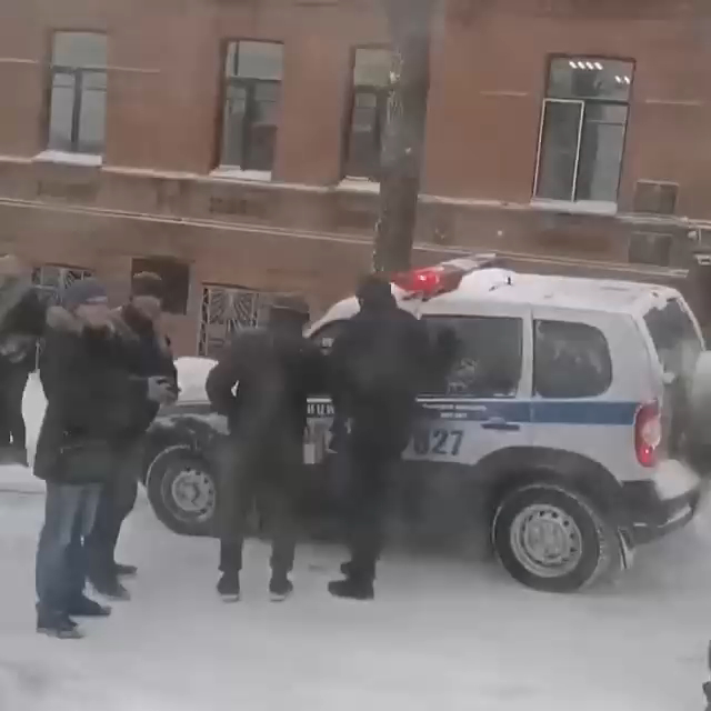 Гололёд в Хабаровске смотреть онлайн