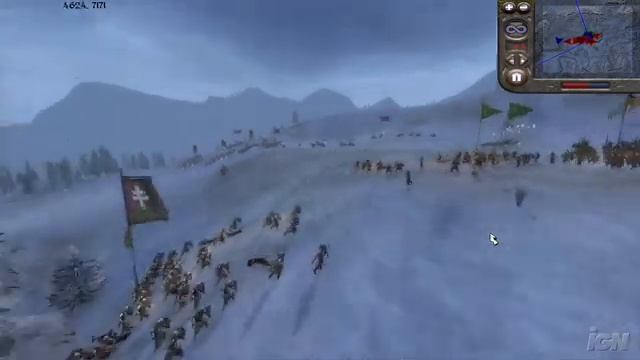 Medieval II: Total War PC Games Gameplay - Snow Combat смотреть онлайн