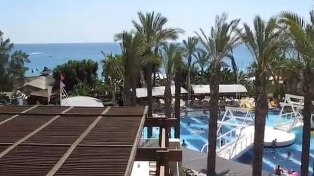 Aska Buket Resort & Spa - вид с веранды смотреть онлайн