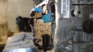 Ремонт АКПП GM6T40, снятие гидроблока, часть3