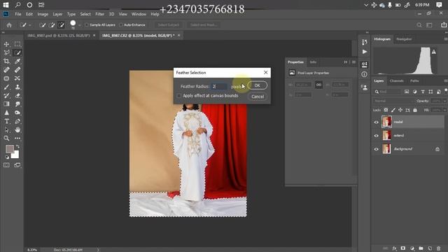 How to create a beautiful studio Background/ picture editing смотреть онлайн