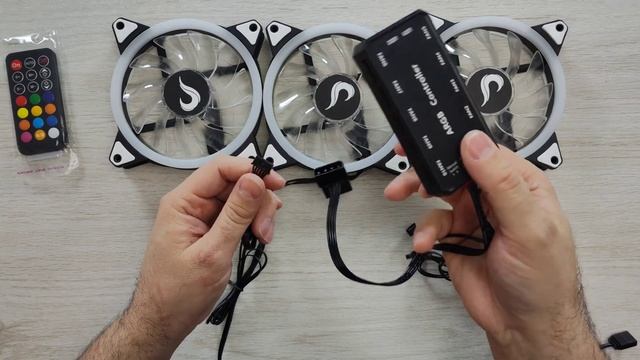 Kit 3 Fans Gamer Energy 120mm ARGB FN-02-RGB-5V смотреть онлайн