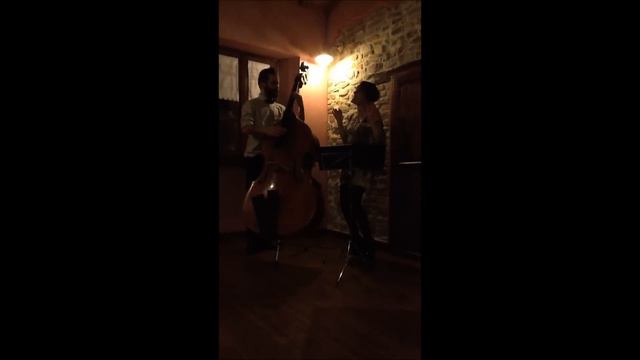 "DueMezzi" - contrabbasso e voce all'italiana - promo2 смотреть онлайн