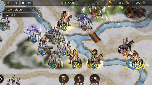 Grand War France lvl 7 (Battle of Austerlitz easy) смотреть онлайн