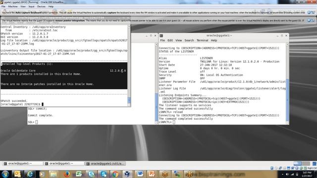 Oracle Goldengate - Apply Patch смотреть онлайн