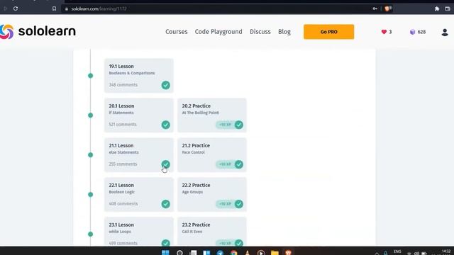 ALL LESSONS OF PYTHON FOR BEGGINERS- SOLOLEARN смотреть онлайн