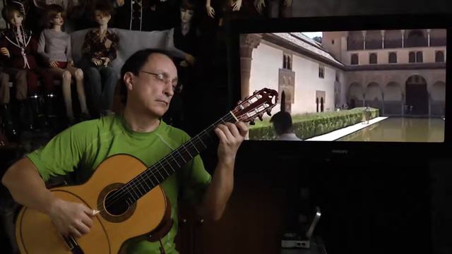 Ф. Таррега Воспоминание об Альгамбре (гитара) / F. Tarrega RDLA (guitar) смотреть онлайн