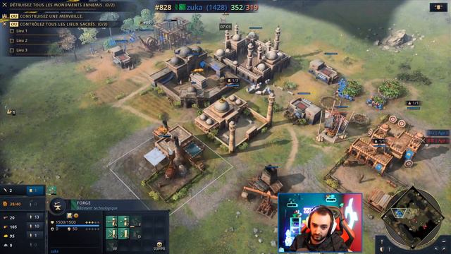 Age Of Empires 4 | TUTO Débutant Delhi 🐘 : Le RUSH ! (contre un top 200 MONDE) смотреть онлайн