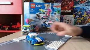 Новинка 2022 Lego 60314 (Погоня полиции за грузовиком с мороженым).  Обзор на набор Лего
