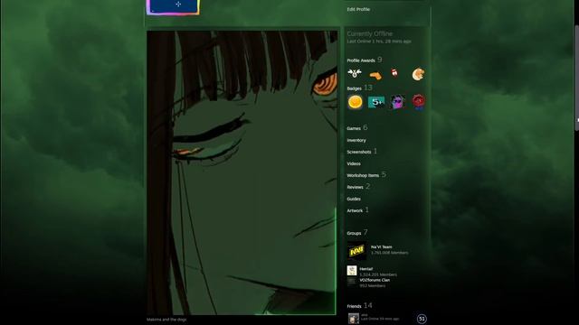 Makima (Green Version) - Chainsaw Man (Steam Artwork)