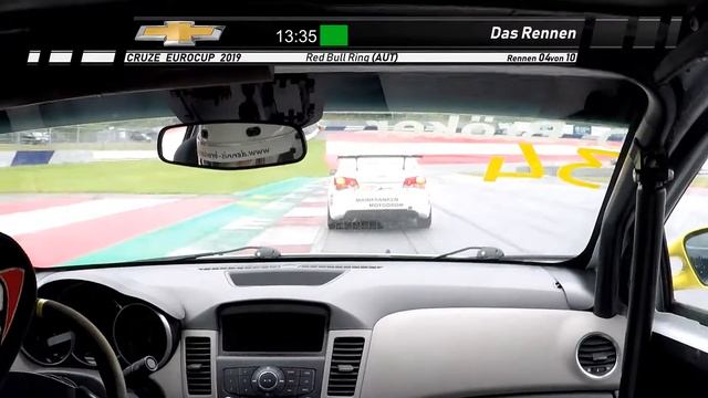 ? Onboard Tourenwagen Duelle Auf Formel 1 Rennstrecke Red Bull Ring Österreich