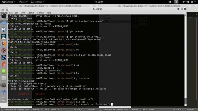 Aula 4 - Branchs e merges no Git смотреть онлайн