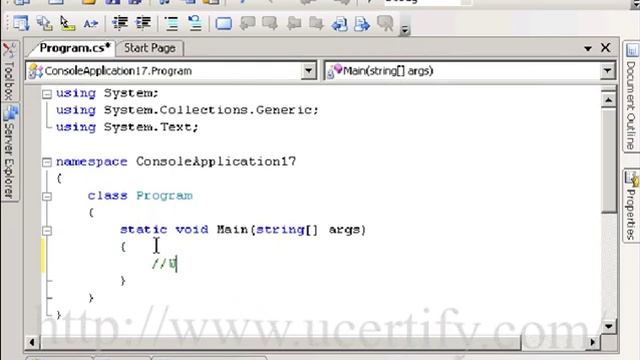 How to open the Console application - uCertify смотреть онлайн