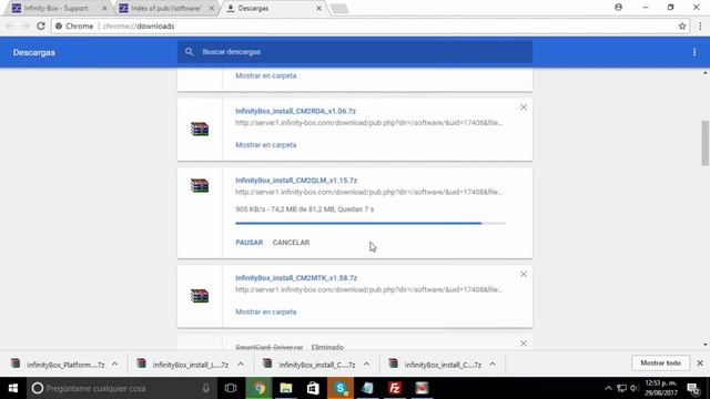 Instalación Infinity Box смотреть онлайн