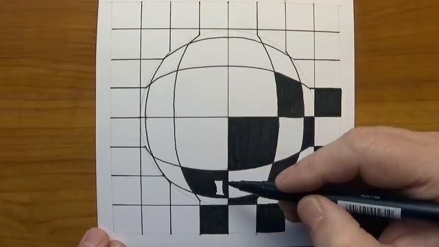 Op-art Pop-art - Patterns On The Sphere - A Mind-boggling Optical Illusion! смотреть онлайн