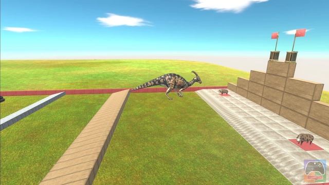 Dinosaurs Different Size Power Tournament - Animal Revolt Battle Simulator смотреть онлайн