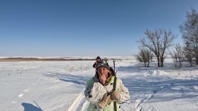 Закрытие охоты на зайца 2023! Коллиматорный прицел спас зайца!))))) смотреть онлайн