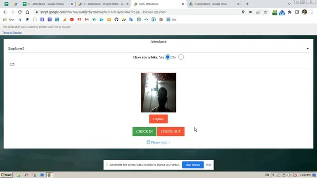 attendance system with live camera and location смотреть онлайн