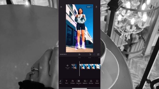 Как сделать обводку на видео в CapCut????️✨ смотреть онлайн