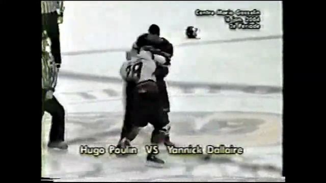 Hugo Poulin vs Yannick Dallaire 16-01-2004 смотреть онлайн