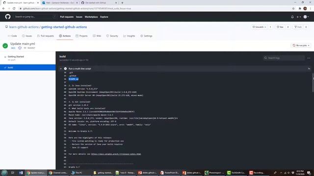 GitHub Actions Bash Shell Commands смотреть онлайн