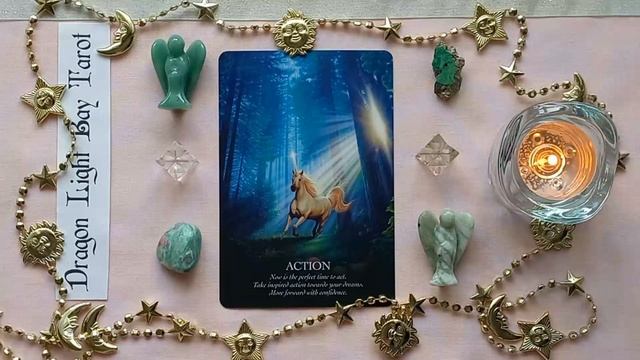 Oracle Card Unicorn Message for the Moment Timeless ~ Taking Inspired Action смотреть онлайн