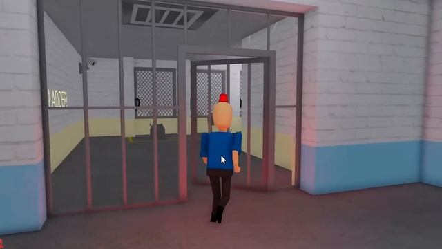 Playing as EVERYONE in Barry's Prison Run Obby ROBLOX смотреть онлайн