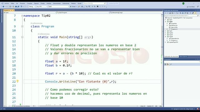 Decimal - 2 - Tips y actualización C# 8 смотреть онлайн
