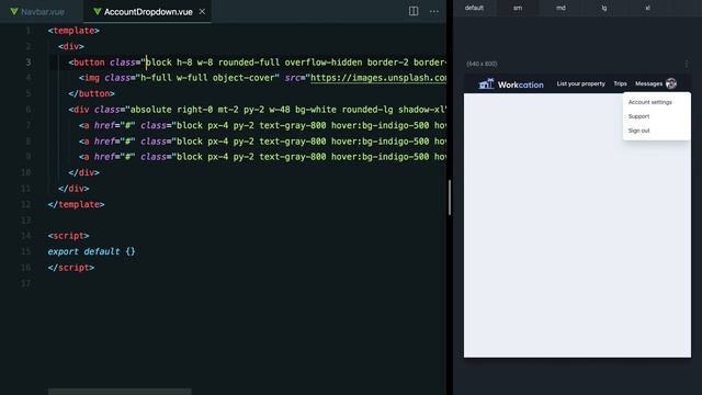 Designing with Tailwind CSS: Positioning the Dropdown Area смотреть онлайн