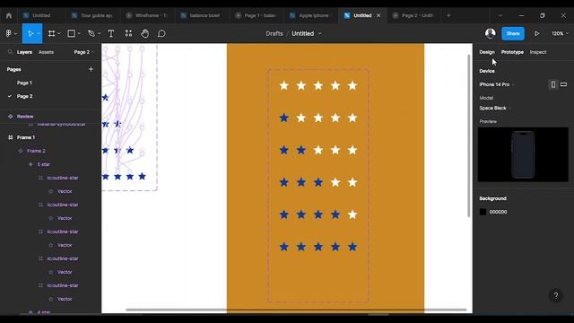 Design star ratings review using Figma смотреть онлайн
