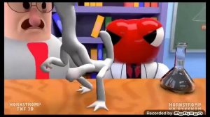 озвучка Хаги ваги и синий зелёный и красный бокси бу в школе!?